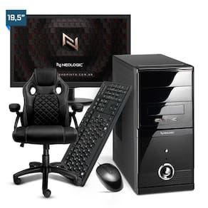 Computador Completo Neologic NLI81913 Intel Core i5 10400 8Gb 1TB + Cadeira