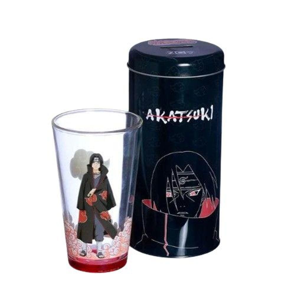 Copo Cofre Incan Naruto Akatsuki 500ML 10024812 ZonaCriativa