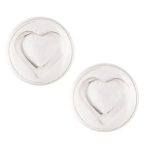 Copo de Café Heart C/2 Vidro Borossilicato 80ml - Lyor