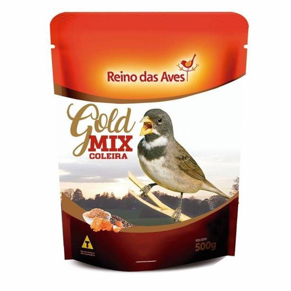 Ração Coleira 500gr Reino Das Aves