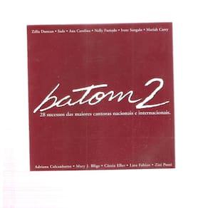 Cd duplo Batom 2 - 28 Sucessos Das Maiores Cantoras