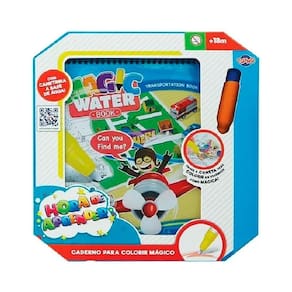Caderno Mágico Para Colorir Divertido Transportes Toyng