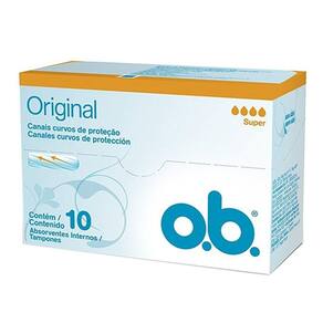 Absorvente Interno O.B Super 10 Unidades