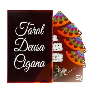 O Grande Baralho Tarot da Deusa Cigana 36 Cartas Completo
