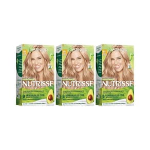 Coloraçao Nutrisse 81 Louro Claro Acinzentado-Kit C/3Un