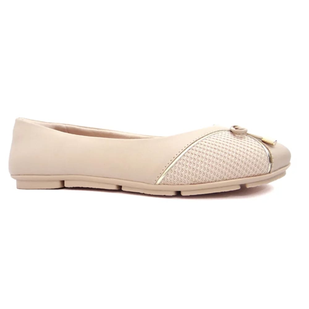 Sapatilha Comfortflex Ultraconforto Preto/Areia  2263303