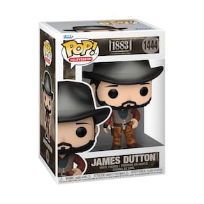 Boneco de ação Funko Pop! TV 1883 James Dutton 11,5 cm