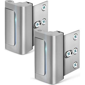 Fechadura de reforço de porta de segurança EverPlus 800 libras com parafusos