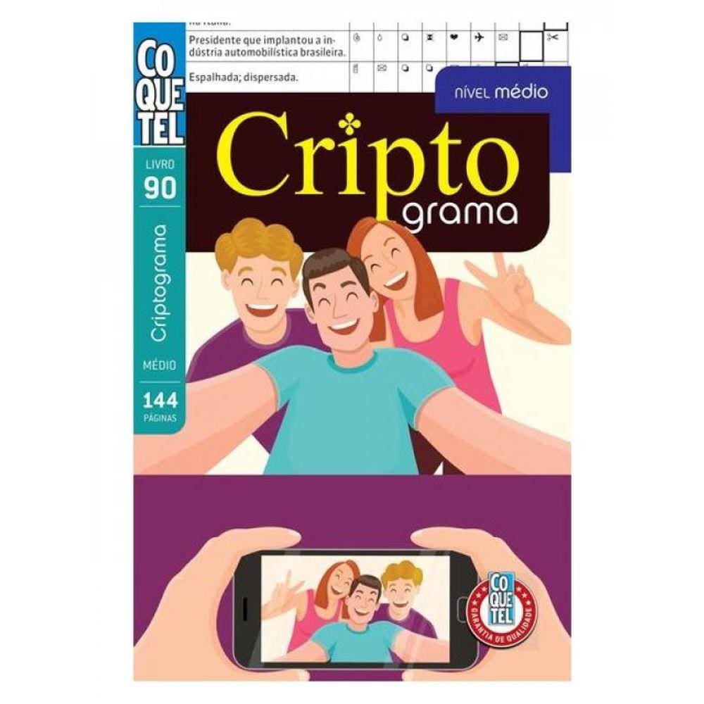 Livro Coquetel Criptograma Ed 90