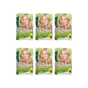 Coloraçao Nutrisse 81 Louro Claro Acinzentado-Kit C/6Un