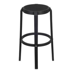 Banqueta Fitz Alta - Preta