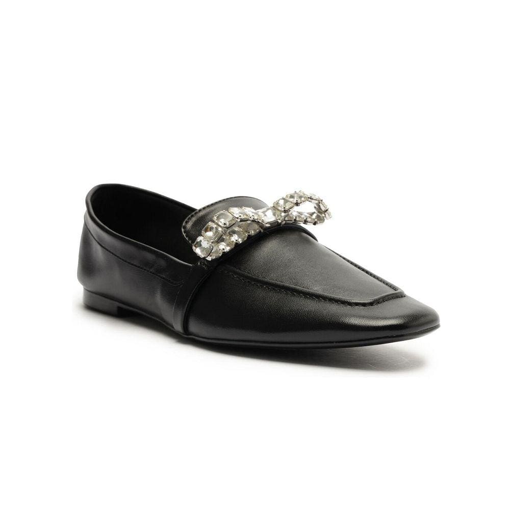 Mocassim Couro Preto Schutz Feminino