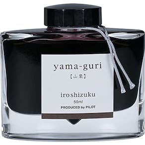 Tinta de Caneta-Tinteiro Engarrafada PILOT Iroshizuku, Yama-Guri, Selvagem