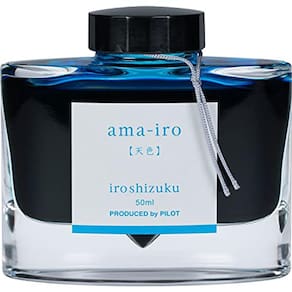 PILOT Iroshizuku Tinta Caneta Tinteiro Engarrafada, Ama-Iro, (Luz