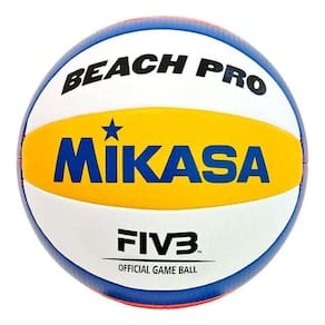 Bola Oficial Vôlei de Praia Mikasa BV550 Pro Padrão FIVB