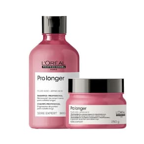 Kit L`Oréal Professionnel Serie Expert Pro Longer - Shampoo 300 ml + Máscara 250 g