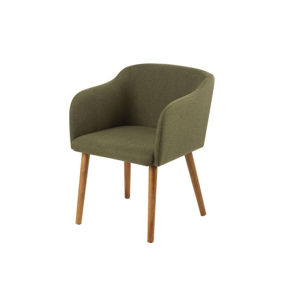 Poltrona Decorativa para Sala de Estar Muscat Cinza