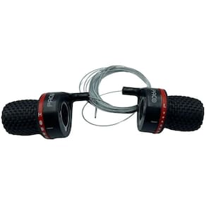 Alavanca Câmbio Grip-Shift 18v Bike Bicicleta Preto