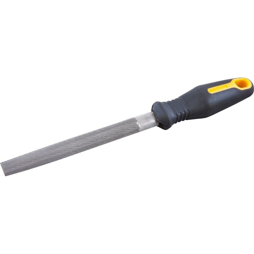 Lima triangular bastarda 6” com cabo plástico - Vonder