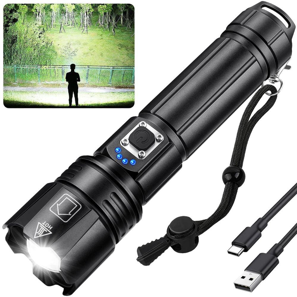 Lanterna crazybrace Recarregável 900.000 Lumens Impermeável