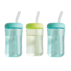 Copos de palha para crianças The First Years Squeeze & Sip 200mL 3C