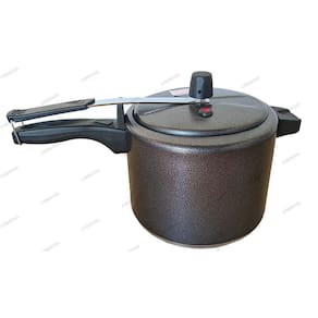 Panela De Pressão 4,5 Preta Craqueada Extra Forte