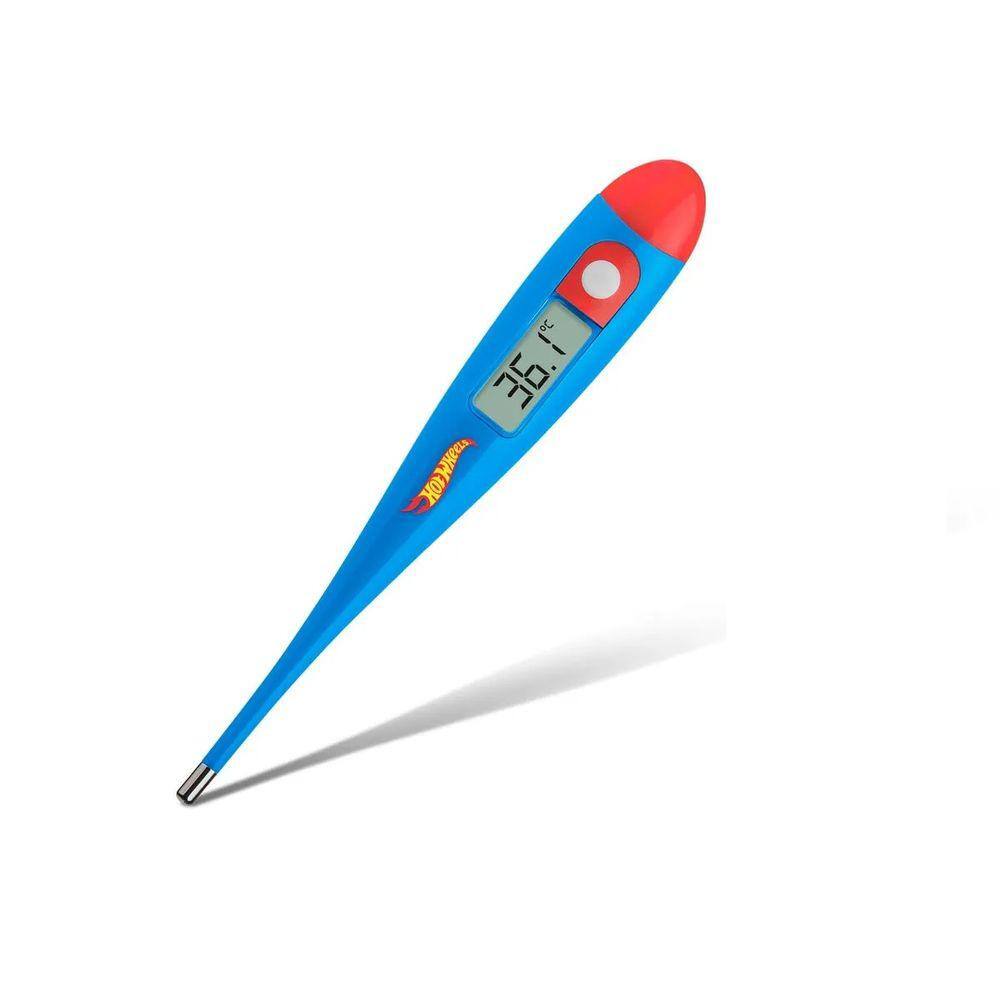 Termômetro Hot Wheels Digital Resiste À Liquidos Preciso Multi Saúde HC203