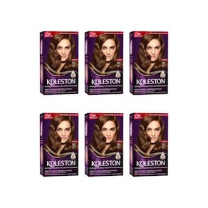 Coloraçao Koleston 50 Castanho Claro-Kit C/6Un
