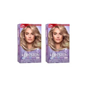 Coloraçao Koleston 818 Louro Claro Perola - Kit C/2Un