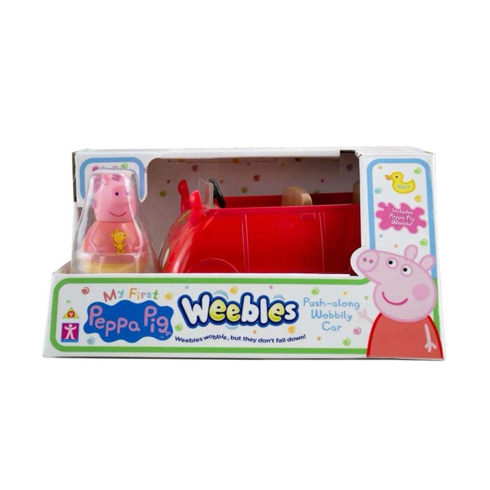 Carro Familia Peppa Pig Com Peppa Weebles