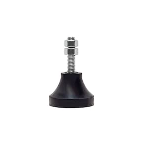 Sapata Pé de Borracha 5/16" 200 Kg P/ Móveis - Vibra Stop