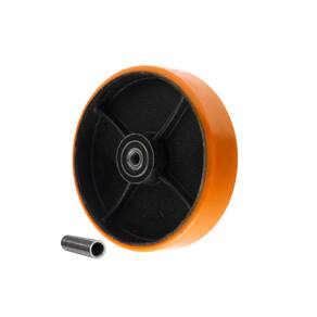Roda 82 Pu 200 Mm Até 400 Kg Para Transporte Pesado