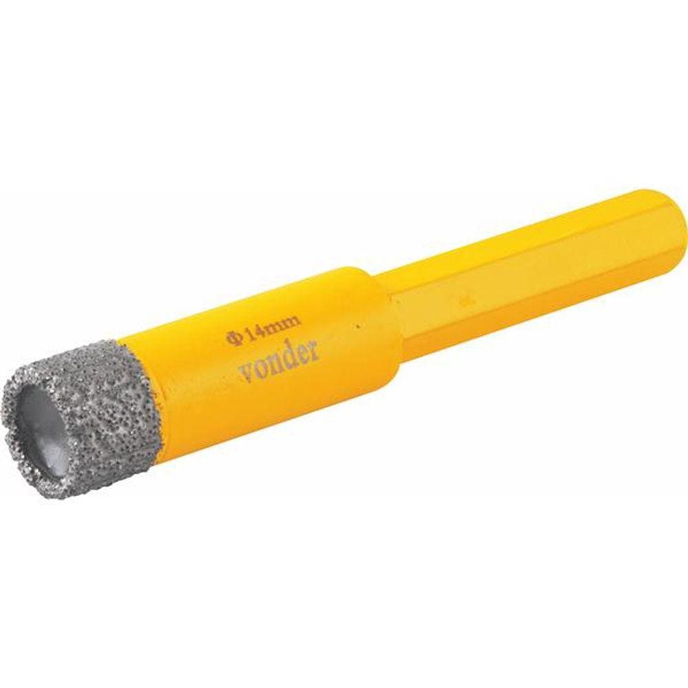 Serra Copo 14mm Diamantada Haste  - Vonder