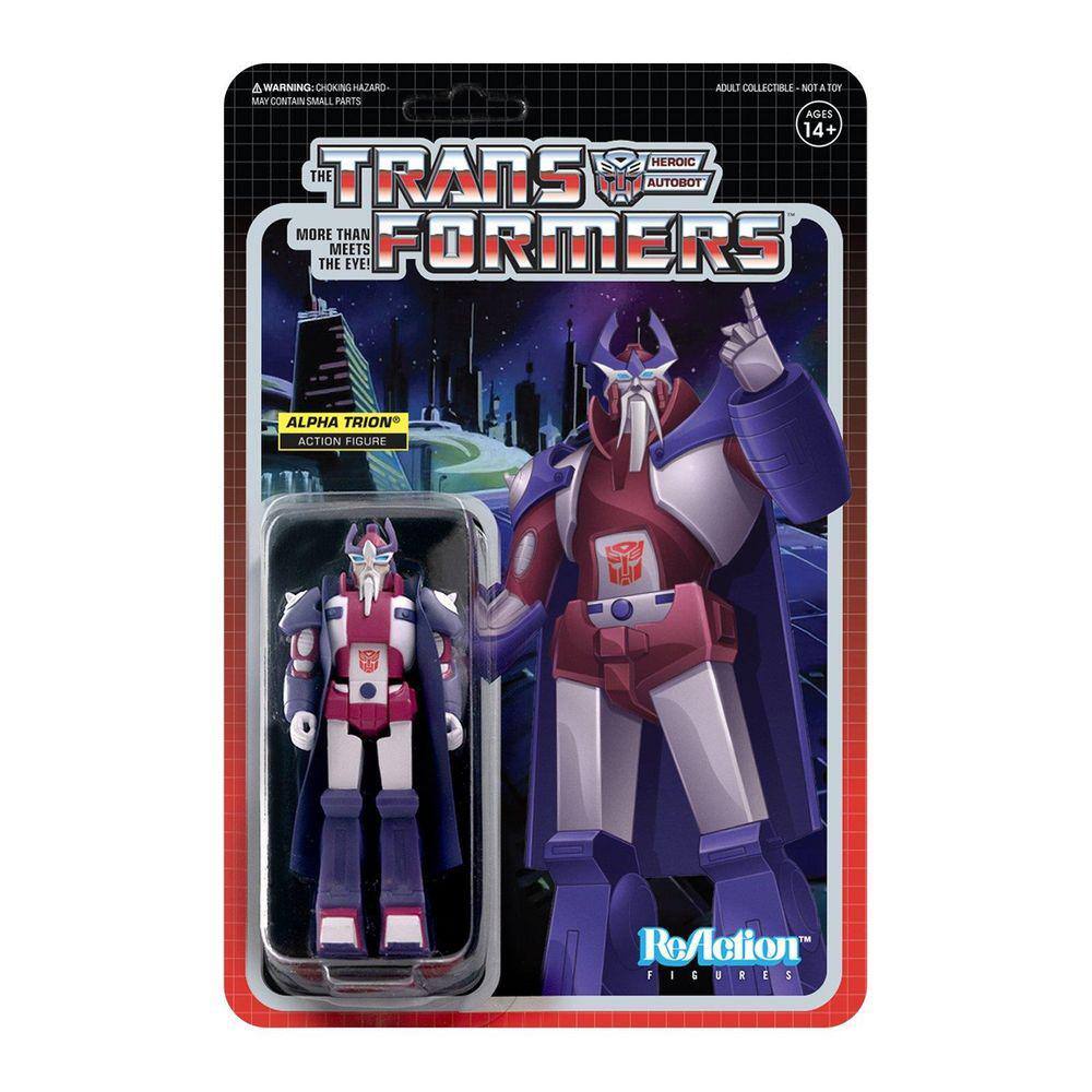 Transformadores Alpha Trion Reação Figura de Ação Autobot