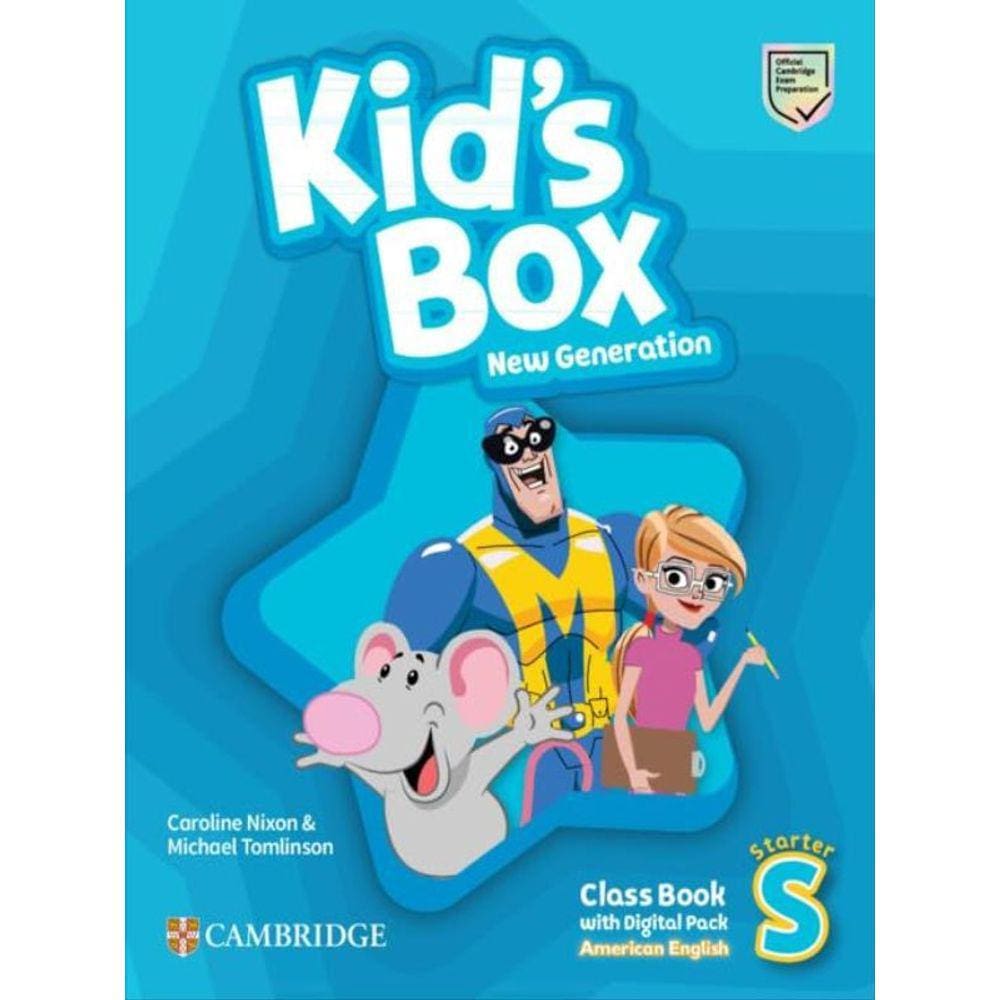 Kid`S Box New Generation Starter - Class Book With Digital Pack - American English