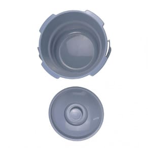Comadre Retrátil Para Cadeira De Banho Universal Dellamed Cinza
