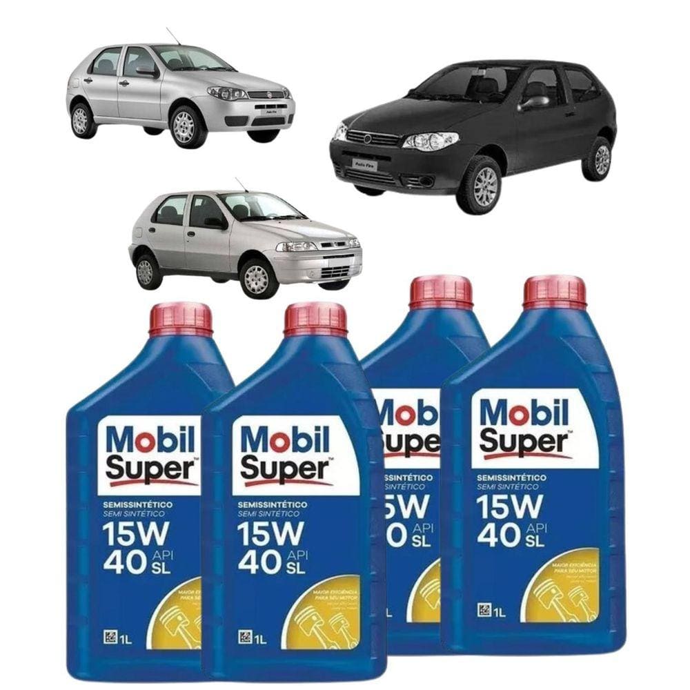 Óleo Mobil Super 2000 X1 15W40 Semissintético Api Sp 4 L