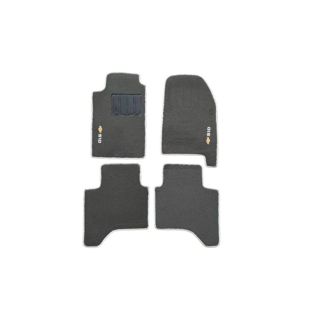 Tapete Carpete 6Mm Gm/Chevrolet S10 Cabine Dupla 2012 A 2016