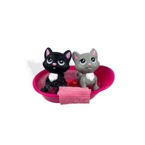 >Mini Pets da Barbie Hora do Banho Mini Gata - Pupee