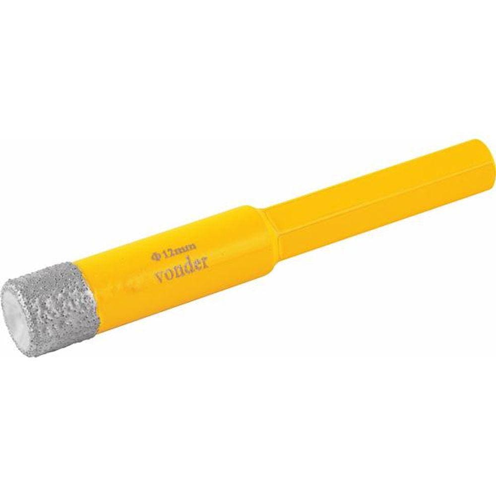 Serra Copo 12mm Diamantada Haste  - Vonder