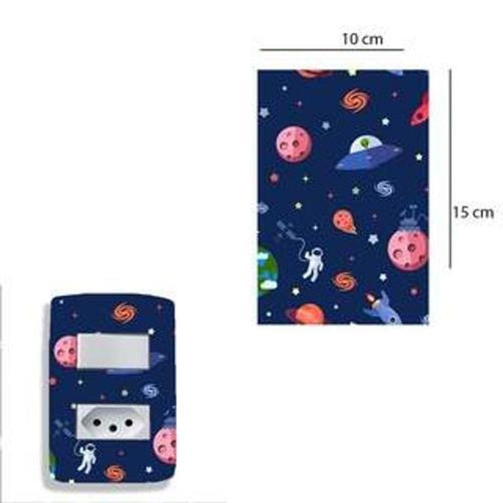 Adesivo De Interruptor Astronauta Mod06