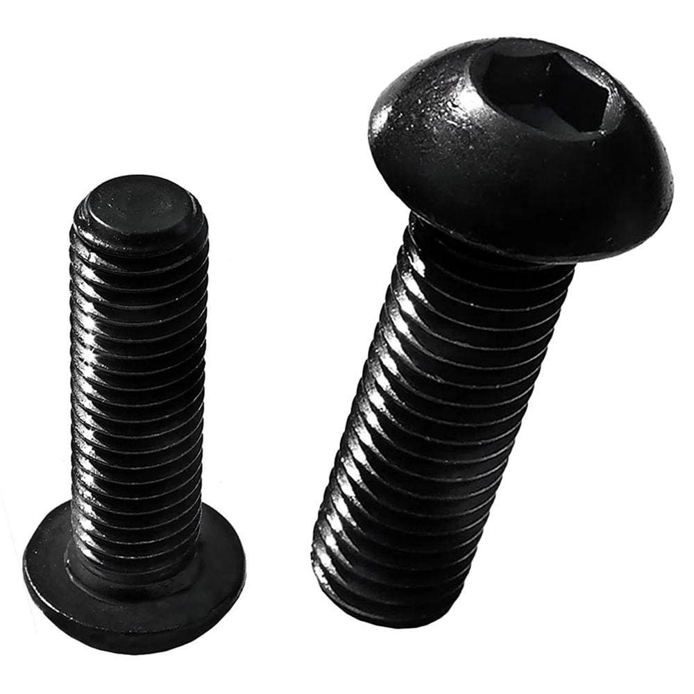 Parafuso Allen M8 X 60 C. Abaulada 12.9 Geomet Black - 100Un