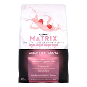 Matrix 5.0 Whey Protein (5lb) Strawberry Cream Syntrax