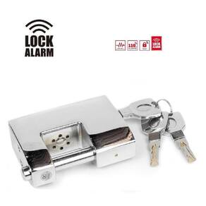 Cadeado Retangular Lock Alarm Modelo Kbsu100