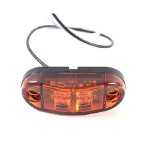Lanterna Delimitadora Ambar Led 12v 24v Caminhão Baú