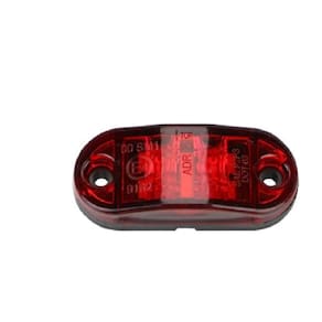 Lanterna Delimitadora Vermelha Led 12v 24v Caminhão Baú