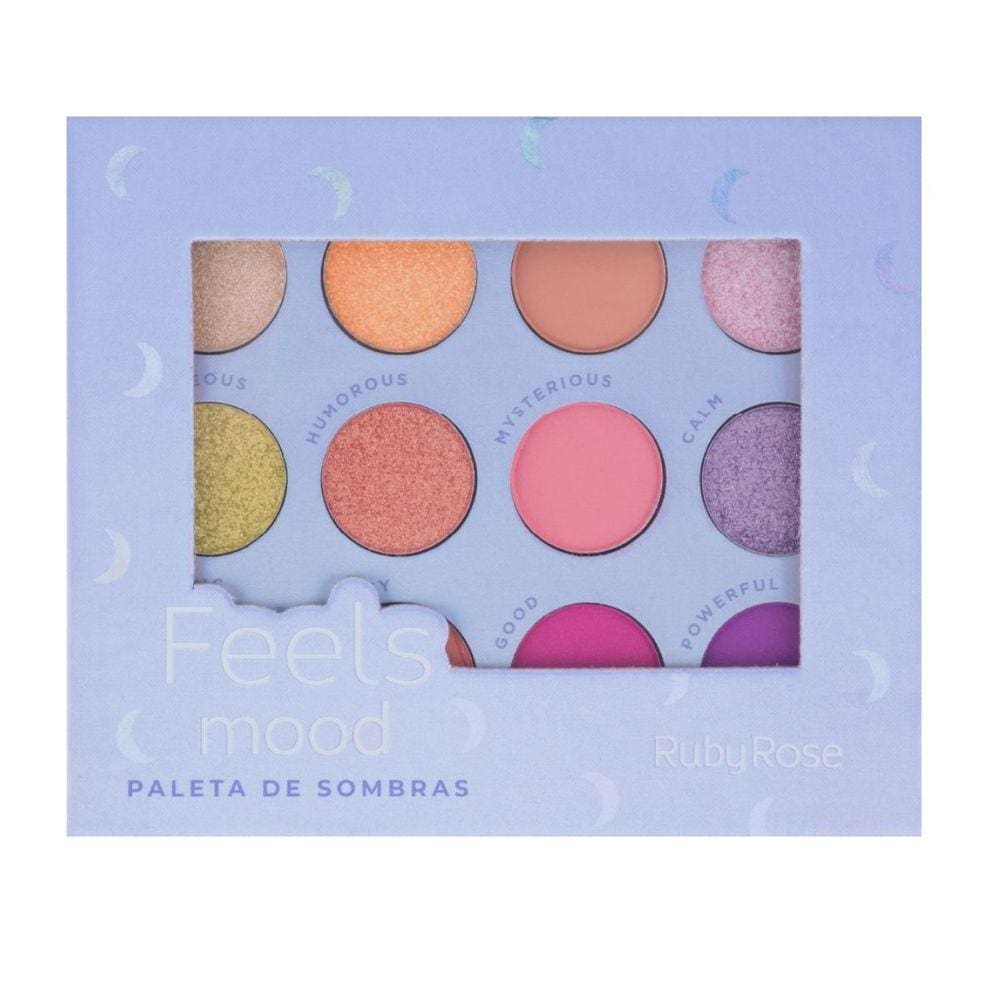 Paleta de Sombras Ruby Rose Feels Mood Hb-1082