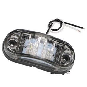 Lanterna Delimitadora Cristal Led 12v 24v Caminhão Baú