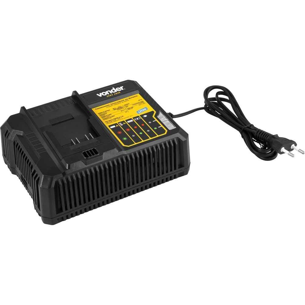 Carregador De Bateria 18V Intercambiável ICBV1849 Vonder