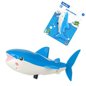Brinquedo Infantil Banho Divertido Tubarão Azul  FrogToys